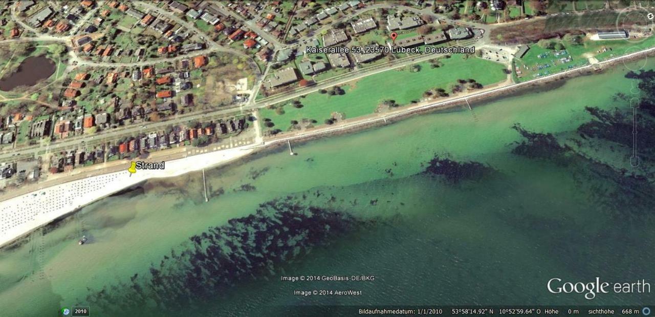 Seaside Mit Ostseeblick Lübeck Eksteriør bilde
